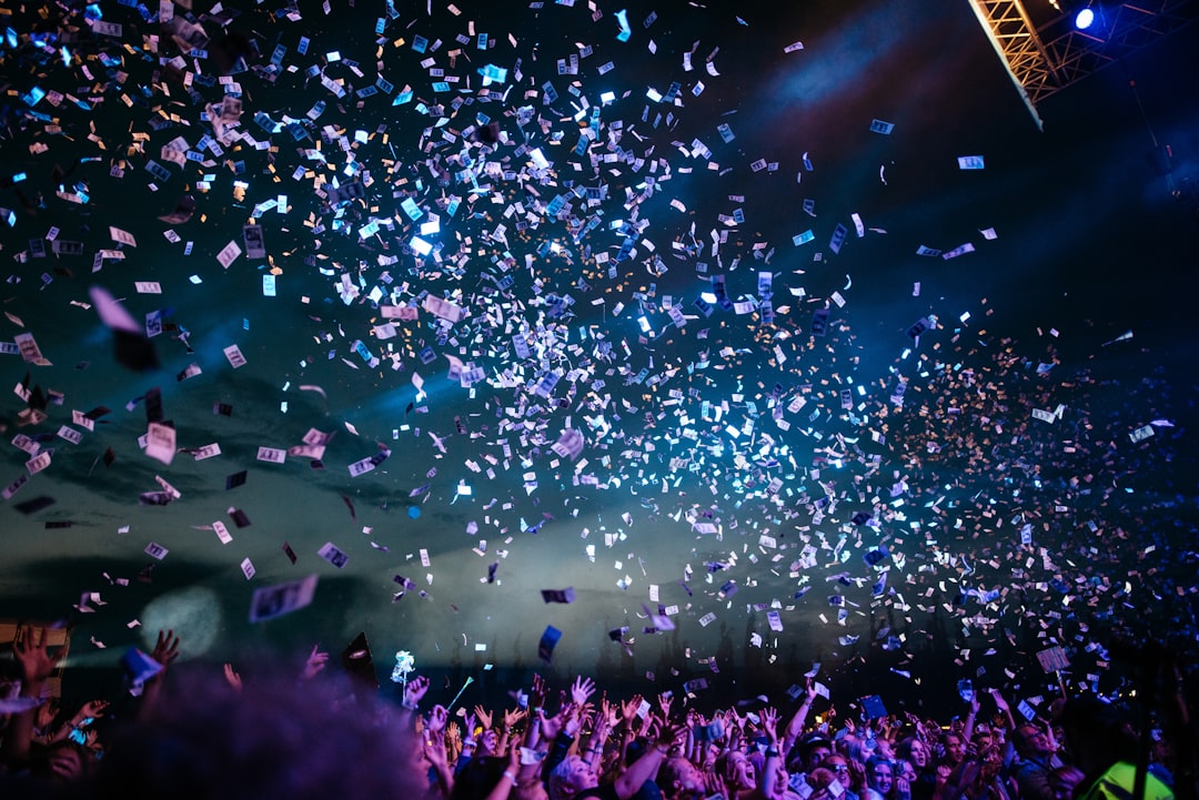 Photo Confetti celebration