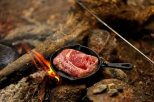 Photo cook lamb meat tender