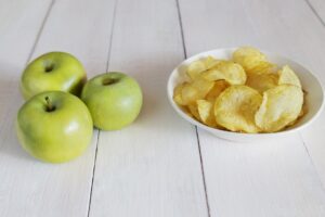 Photo healthy snacks for kids